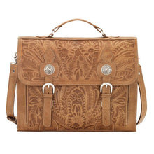 Load image into Gallery viewer, Retro Romance Leather Multi-Compartment Laptop Briefcase - Choose from 3 Colors!
