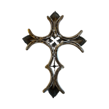 Load image into Gallery viewer, Genuine Horseshoes & Nails Wall Cross