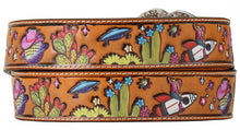 Load image into Gallery viewer, "Cosmic Cowgirl" Ladies' Western Multi-Colored Belt (1-1/2")