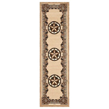 Load image into Gallery viewer, Texas Star Berber Rug Collection - 6 Sizes to Choose From!