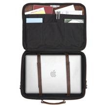 Load image into Gallery viewer, (AW8565910) "Retro Romance" Western Leather Laptop Briefcase by American West