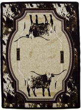 Load image into Gallery viewer, &quot;Freckles&quot; Longhorn Carpet Grade Area Rug - 5&#39; x 8&#39;