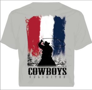 "Stripes" Western Cowboys Unlimited T-Shirt
