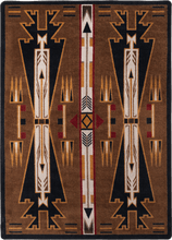 Load image into Gallery viewer, "Horse Thieves - Brown" Area Rugs - Choose from 7 Sizes!