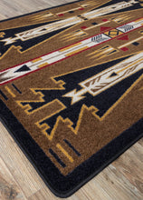 Load image into Gallery viewer, "Horse Thieves - Brown" Area Rugs - Choose from 7 Sizes!
