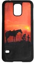 (3DB-PH059) "Praying Cowboy" Western Snap-On Case for Samsung Galaxy S5