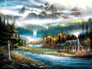 "Valley Paradise"  500 Pc  Jigsaw Puzzle