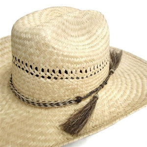 Three Strand Natural Horsehair Hat Band