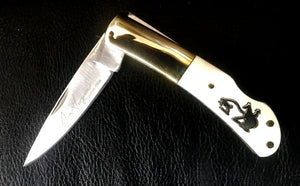 "Calf Roper" Pryor Bone Pocket Knife