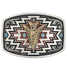 Load image into Gallery viewer, Radiating Center Arrow Buckle