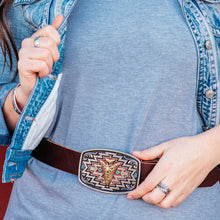 Load image into Gallery viewer, Radiating Center Arrow Buckle