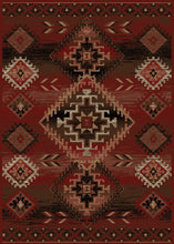 Load image into Gallery viewer, &quot;Phoenix Red&quot; Western Area Rug (4 Sizes Available)