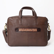 Load image into Gallery viewer, Western 100% Genuine Hair On Leather Messenger Bag/ Laptop Briefcase