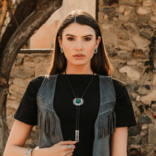 Load image into Gallery viewer, Pioneer Western Bolo Tie - Made in the USA