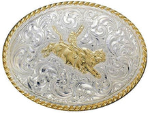 Load image into Gallery viewer, &quot;Bull Rider&quot; Crumrine Belt Buckle