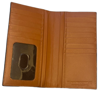 Pinto Ranch Trifold Ostrich Western Wallet