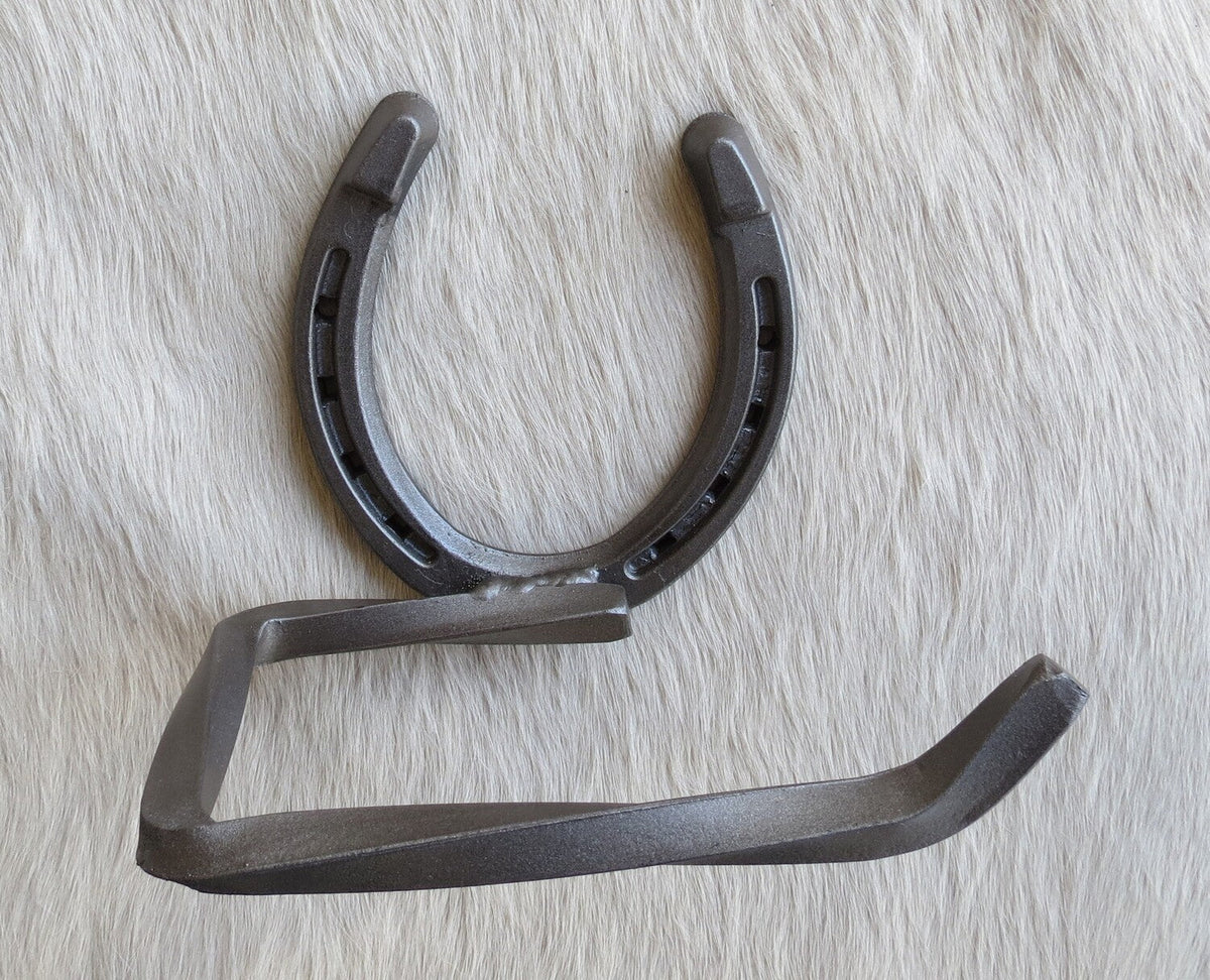 Cast Iron Farmhouse Horseshoe Paper Towel Holder