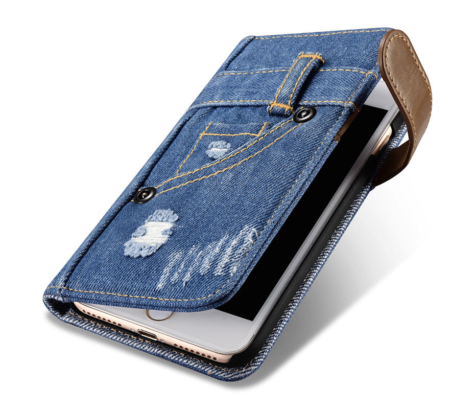 Denim Cell Phone Flip Case Wallet for iPhone 7/8 and 7/8 Plus (Choose – Wild West Living Denim Cell Phone Flip Case Wallet for iPhone 7/8 and 7/8 Plus (Choose – Wild West Living