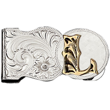 Load image into Gallery viewer, Western Initial Money Clip
