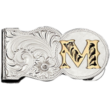 Load image into Gallery viewer, Western Initial Money Clip