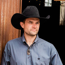 Load image into Gallery viewer, Western Cross Dog Tag Necklace