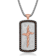 Load image into Gallery viewer, Legends Cross Dog Tag Necklace