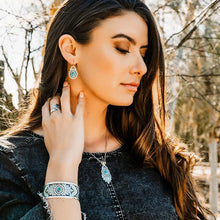 Load image into Gallery viewer, Blue Spring Western Necklace - Made in the USA