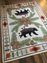 Load image into Gallery viewer, "Camp Woodhaven" Western/Lodge Area Rugs - Choose from 6 Sizes!