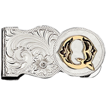 Load image into Gallery viewer, Western Initial Money Clip