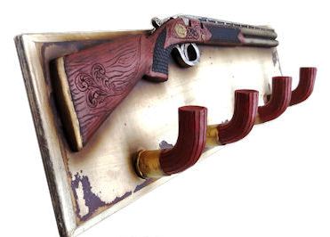 Shotgun Coat Rack 