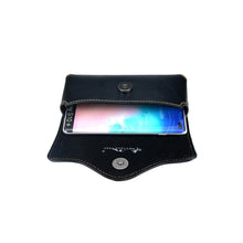 Load image into Gallery viewer, Longhorn Genuine Leather Belt Loop Holster Cell Phone Case