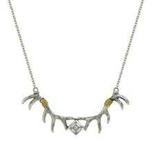 Load image into Gallery viewer, Sterling Lane Starry Nature's Art Antler's Necklace