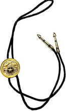 Load image into Gallery viewer, Crossing Pistols &amp; Star Western Tri-Color Bolo Tie