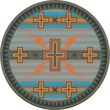 Load image into Gallery viewer, &quot;Tempest Turquoise&quot; Southwestern Area Rugs - Choose from 6 Sizes!