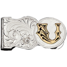 Load image into Gallery viewer, Western Initial Money Clip