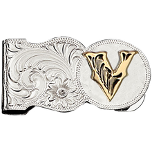 Load image into Gallery viewer, Western Initial Money Clip