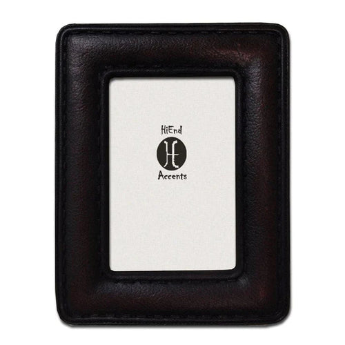 Western Grained Leather Look Photo Frame - 4