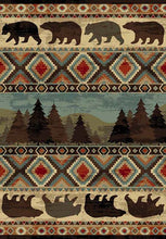 Load image into Gallery viewer, Wilderness Bear Area Rug  (4 Sizes Available)