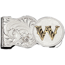 Load image into Gallery viewer, Western Initial Money Clip