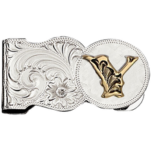 Load image into Gallery viewer, Western Initial Money Clip