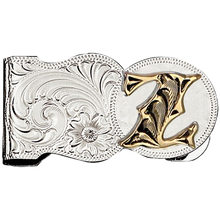 Load image into Gallery viewer, Western Initial Money Clip