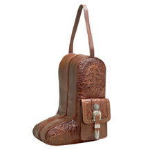 Load image into Gallery viewer, (AW8565736) "Retro Romance" Western Leather Boot Bag by American West