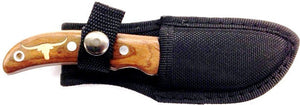 (DRERGUT-LH) Longhorn Western Gut Hook Knife