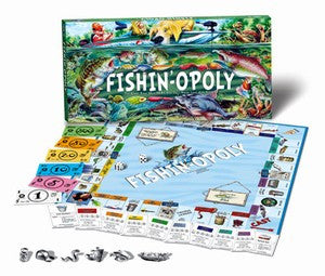 Fishin'-opoly Western Board Game