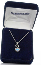 Load image into Gallery viewer, (MSNC2537) River Lights in Love Western Heart Necklace