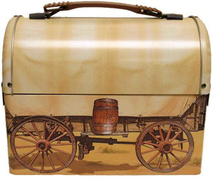(JT-87-7711) Western Covered Wagon Lunch Box