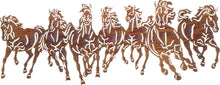 Load image into Gallery viewer, (LZODHO30WHP) 30&quot; &quot;Thunder Storm (Running Horses)&quot; Over-the-Door Metal Art