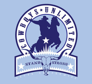 (MBCB1600) "Stand Strong" Cowboys Unlimited Adult T-Shirt