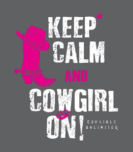(MBCG1171) "Cowgirl On' Cowgirls Unlimited T-Shirt