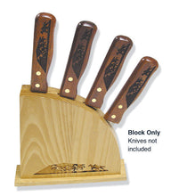 Load image into Gallery viewer, (MBHW42XX) Western PIne Knife Block